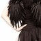 Adults Black Feather Angel Wings Costume Dark Gothic Outfit Accessory